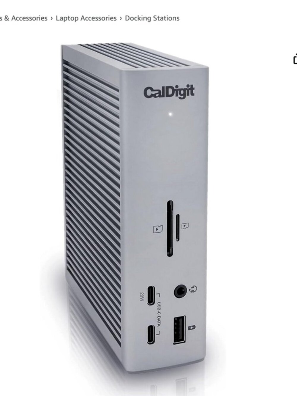 CalDigit TS4, 18-in-1 Thunderbolt 4 Docking Station